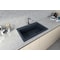 Ruvati 33"x22" Dual-Mnt Granite Composite Sgl Bowl Kitchen Sink, Catalina Blue RVG1033LU - alternate 2